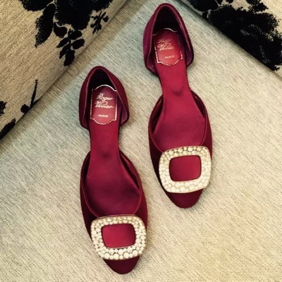 RV Shallow mouth flat shoes Women--050